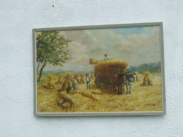 Festmény aratók