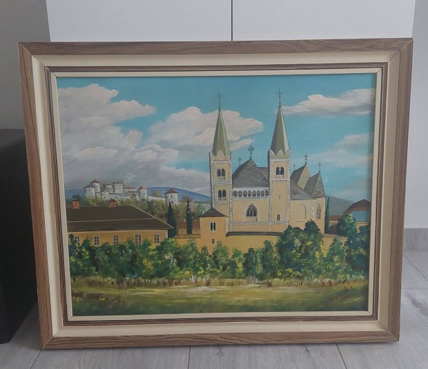 Festmény feszített vászon