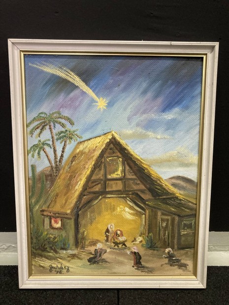 Festmény,keretben