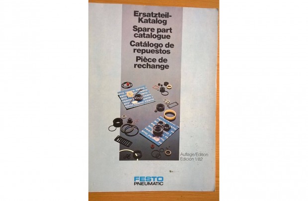 Festo pneumatika elemek ptalkatrsz katalgusa , 1980