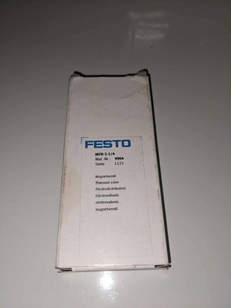 Festo pneumatikus mágnesszelep MFH