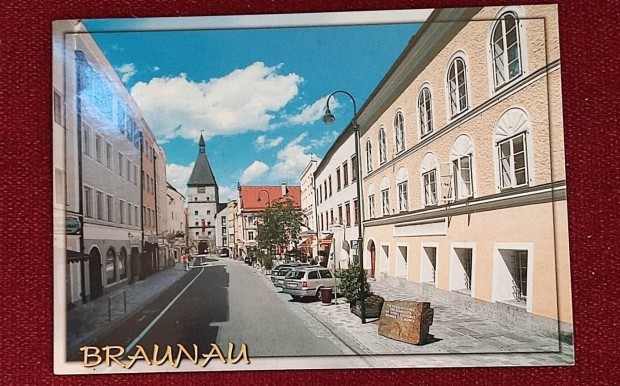 Festi Ausztria Braunau am Inn Adolf H. szlhza vrosi utca rszlet