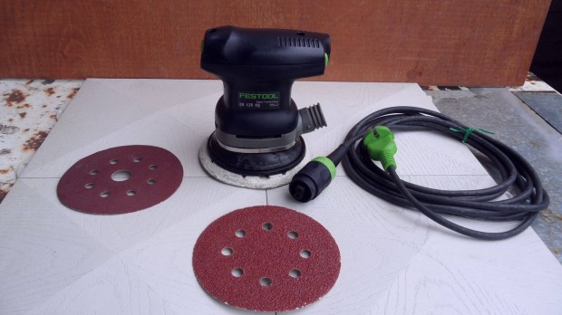 Festool 125 mm excen. fordulatszab. jll. csiszol polroz Bosch lap