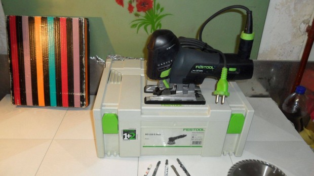 Festool j szr frsz dekoprfrsz + tartozkok PS 420 Ebg