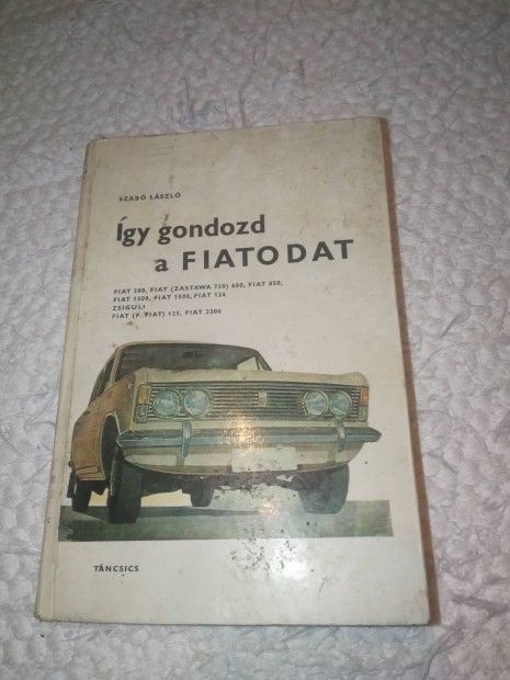 Fiat 125 126 500 600 szerelsi knyv lers szervizknyv