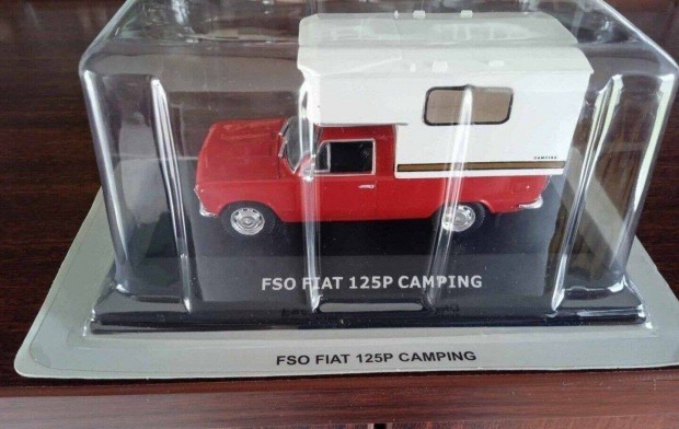 Fiat 125p Camping kisauto modell 1/43 Elad 8800