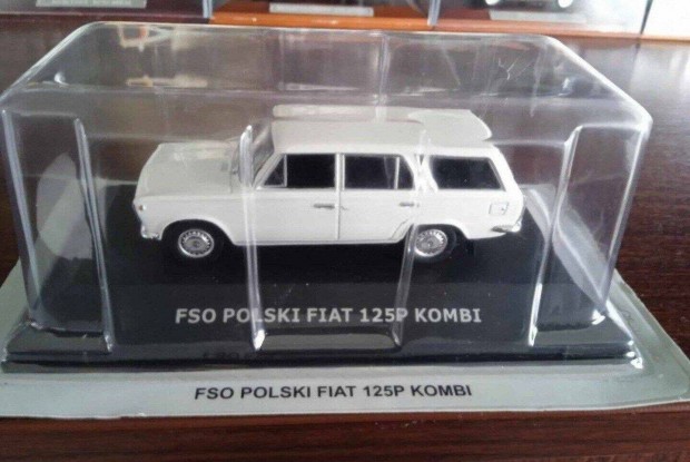 Fiat 125p MR 83 kombi kisauto modell 1/43 Elad