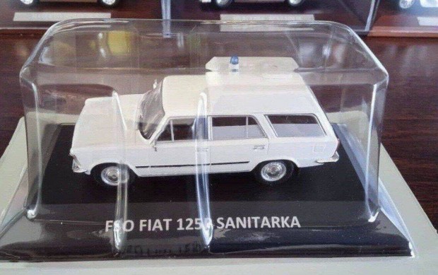 Fiat 125p Sanitarka kisauto modell 1/43 Elad