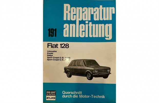 Fiat 128 karbantarts s szerels knyv