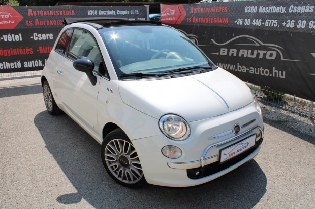 Fiat 500C 0.9 Twinair Turbo Lounge /1 Tulaj/Bőr...