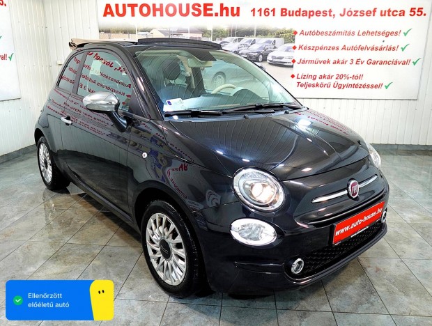 Fiat 500C 1.0 BSG Hybrid! Magyarorsz�gi! S�r�l�...