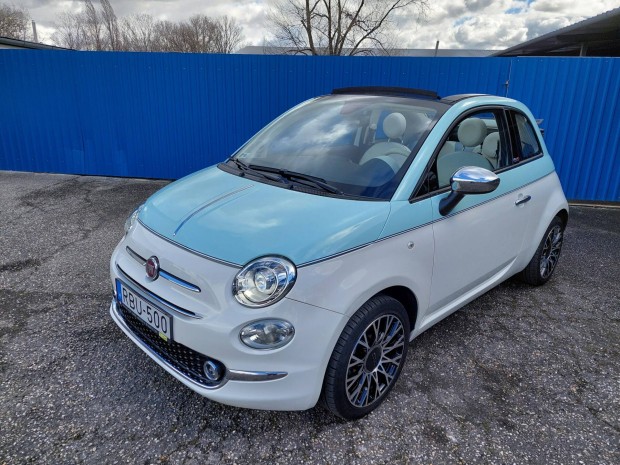 Fiat 500C 1.2 8V Collezione S&S 1.Tulaj 8000KM...