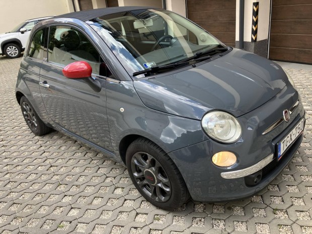Fiat 500C 1.2 8V Lounge Balesetmentes! Hifi Tol...