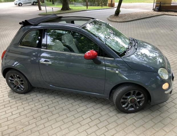 Fiat 500C 1.2 8V Lounge Balesetmentes! Hifi Tol...