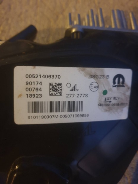 Fiat 500E DRL nappalifny lmpa