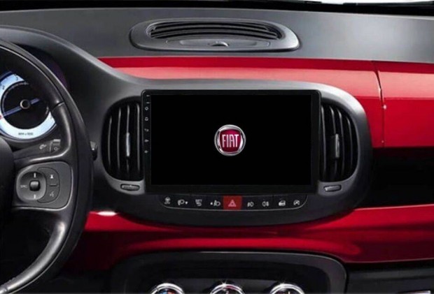 Fiat 500L Carplay Android Multimdia GPS Rdi Tolatkamerval