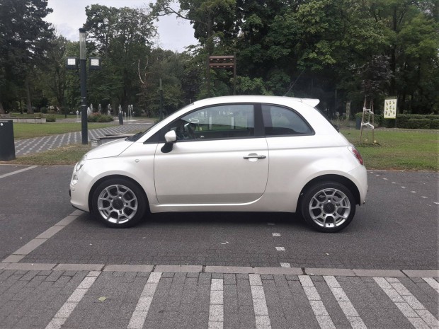 Fiat 500 0,9 Twinair Turbo Dualogic Automata / Gyögyházfehér