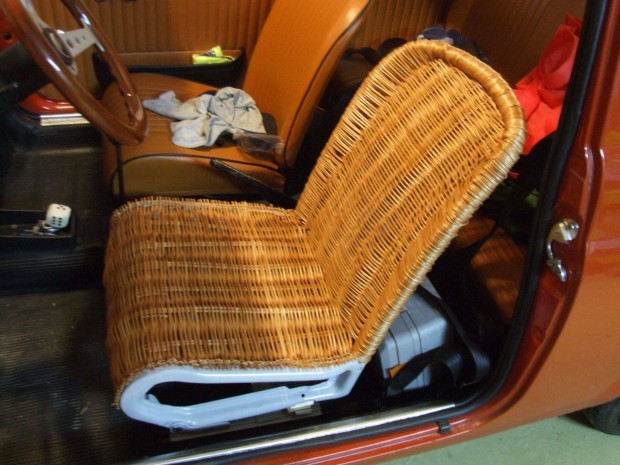 Fiat 500 126 vesszőből font ülések (abszolút egyedi)