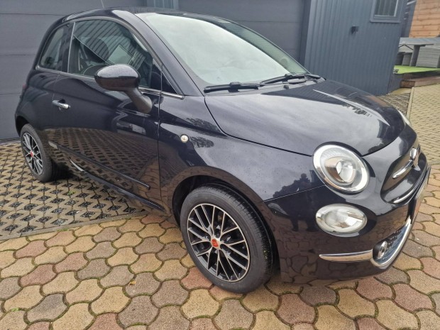 Fiat 500 1.2 8V Lounge Gynyr Lakkfekete.veg...