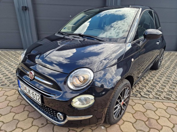 Fiat 500 1.2 8V Lounge Gy�ny�r� Lakkfekete.�veg...