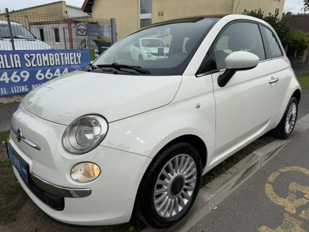 Fiat 500 1.2 8V Lounge Olasz Rozsdamentes! Üveg...