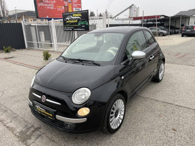 Fiat 500 1.2 8V Lounge Srlsmentes! Sz. Knyv...