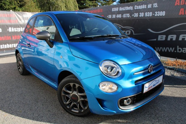 Fiat 500 1.2 8V S /Tempomat/Friss Mszaki/Garan...