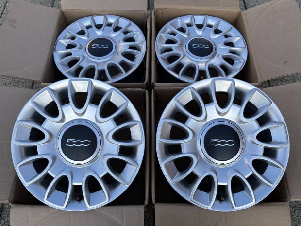 Fiat 500 4x98 15" alufelni Fiat500 500c 500e Punto Panda 15 felni
