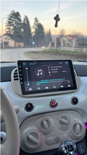 Fiat 500 Carplay Multimdia Android GPS Rdi Tolatkamerval