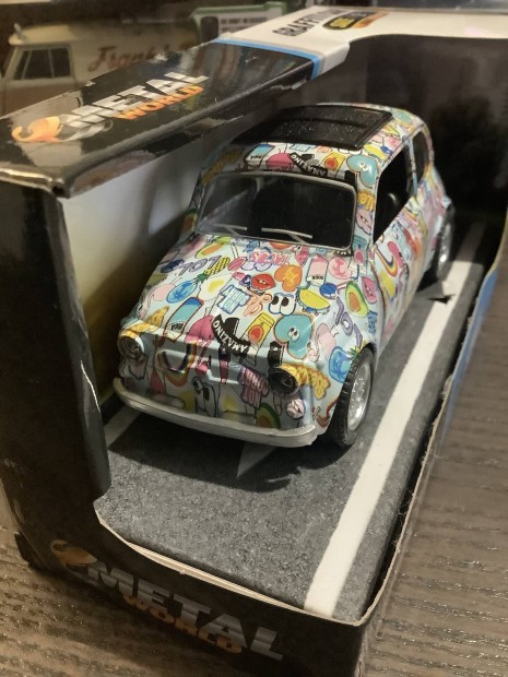 Fiat 500 Graffiti fm modell 1:34 