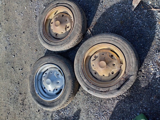 Fiat 500 (Polski fiat korai),felni garnitra 3 db kp szerinti