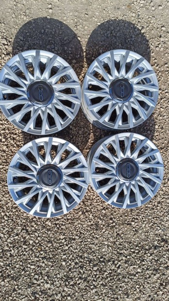 Fiat 500 alufelni garnitra, 15" 4x98 lyukoszts