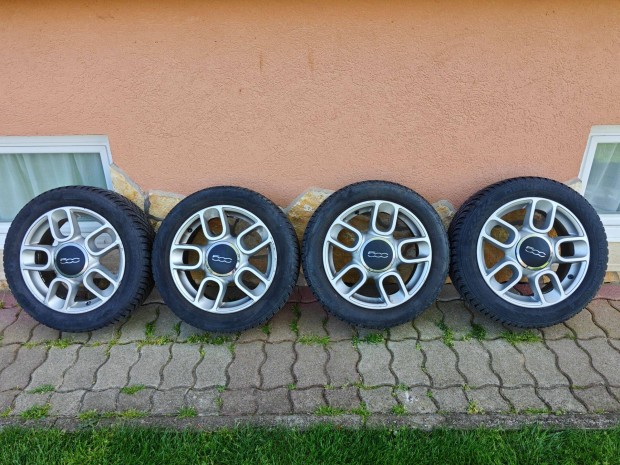 Fiat 500 alufelni tli gumival 195/50 r15