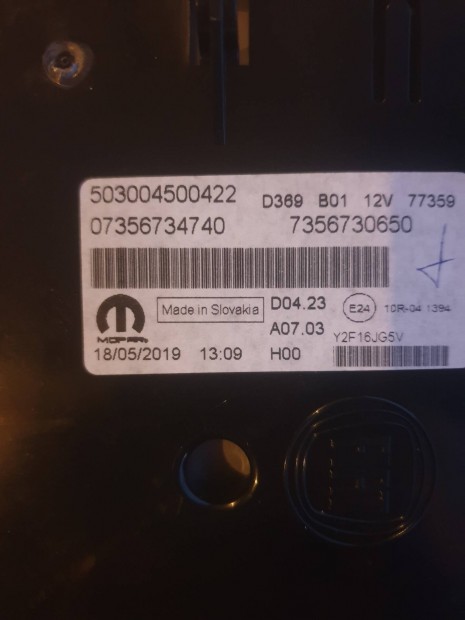 Fiat 500 mszetfal