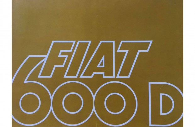 Fiat 600 D prospektus