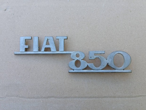 Fiat 850 felirat emblma