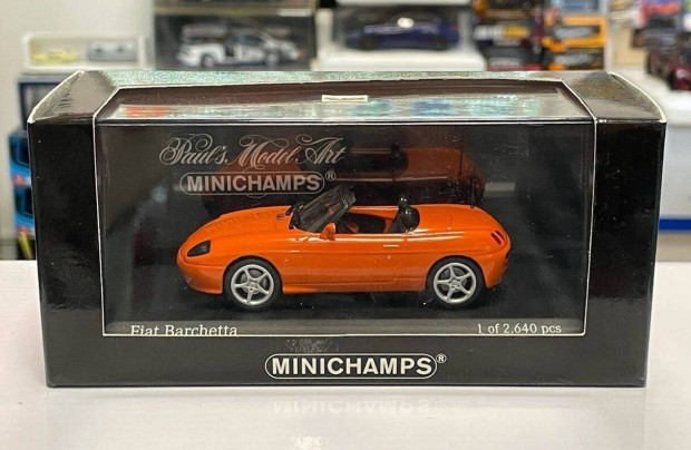 Fiat Barchetta 1999 1:43 1/43 Minichamps Limited Ed. 2640!