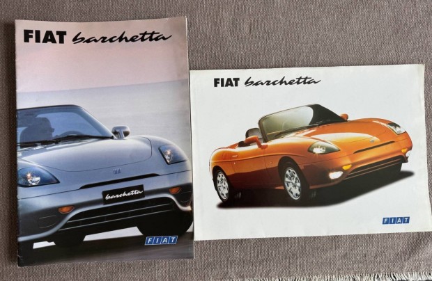 Fiat Barchetta katalgus prospektus, Angol nyelv