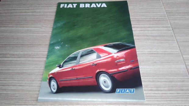 Fiat Brava (1997) prospektus, katalgus.