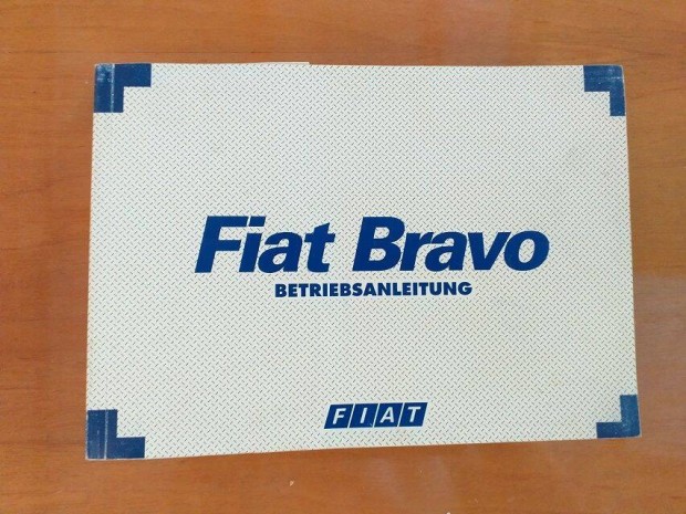 Fiat Bravo 1996 gyri kezelsi tmutat nmet nyelv