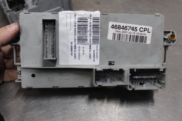 Fiat Croma 2005-2007 1.9Mjet biztosíték tábla 46846745CPL
