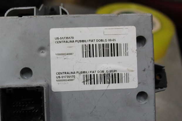 Fiat Dobló 2000-2005 biztosíték tábla 51735170NPL