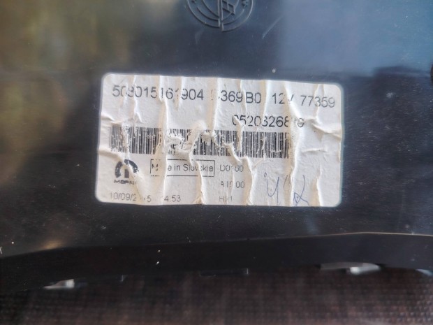 Fiat Doblo 263 Kilométeróra 503015161904