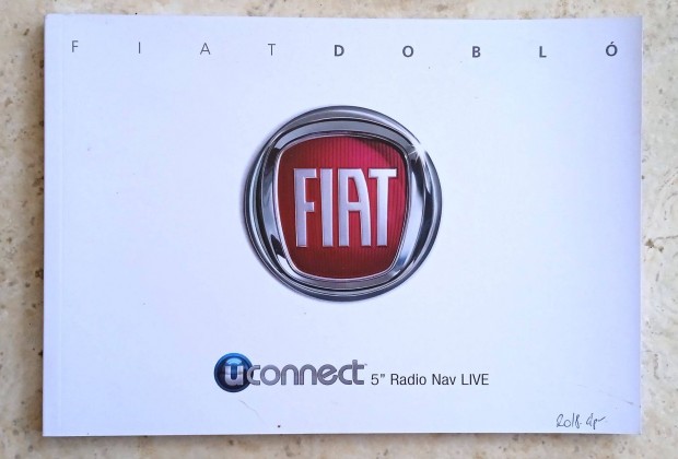 Fiat Dobl Uconnect 5" radio Nav LIVE (2015-)