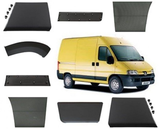 Fiat Ducato, Citroen Jumper, Peugeot Boxer dszlc. 2006-14