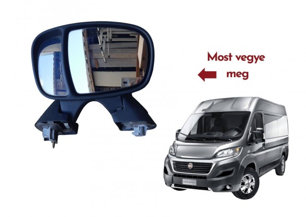 Fiat Ducato bal külső visszapillantó tükör