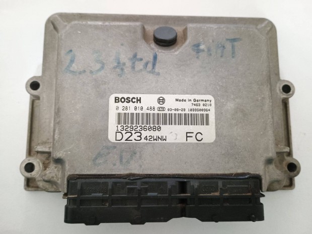 Fiat Ducato motorvezrl ECU 0 281 010 488 2.3 jtd