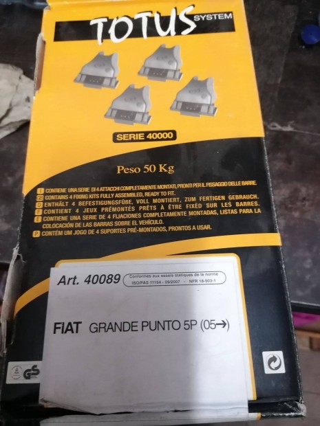 Fiat Grande Punt� Csomagtart�