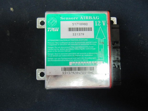 Fiat Palio 51718980 számú légzsák indító elektronika