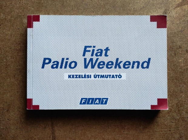 Fiat Palio Weekend kezelsi tmutat. 1999-